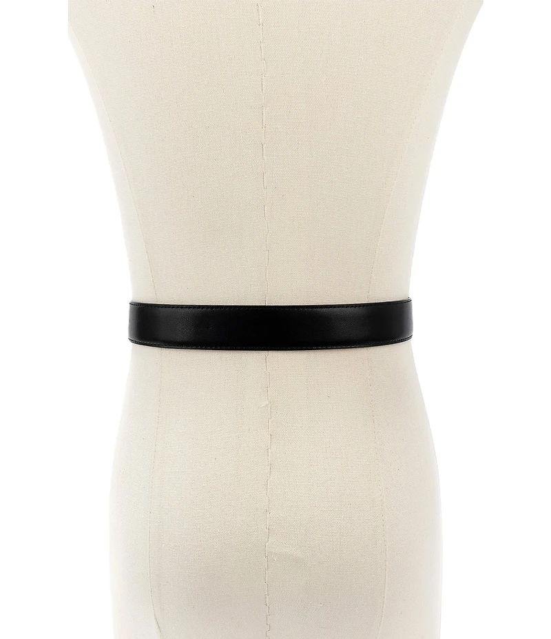 Kurt Geiger London Kurt Script Leather Belt