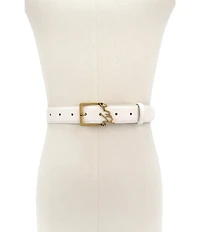 Kurt Geiger London Kurt Script Leather Belt