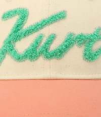 Kurt Geiger London Kurt Script Logo Baseball Cap