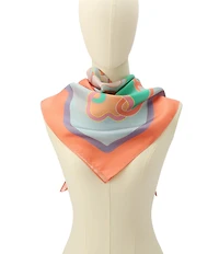 Kurt Geiger London Kurt Script Square Scarf