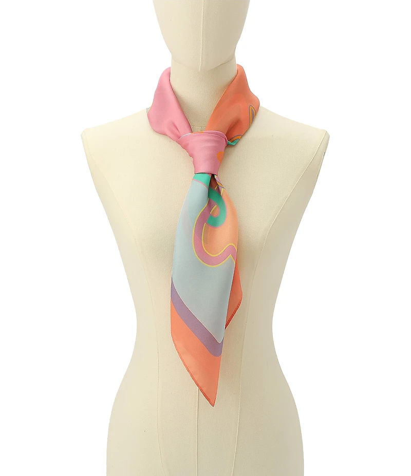 Kurt Geiger London Kurt Script Square Scarf