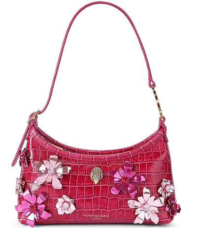 Kurt Geiger London Kurt Sling Flowers Applique Shoulder Bag