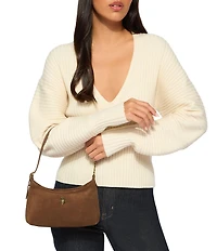 Kurt Geiger London Kurt Suede Sling Shoulder Bag