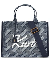 Kurt Geiger London Kurt Denim Tote Bag