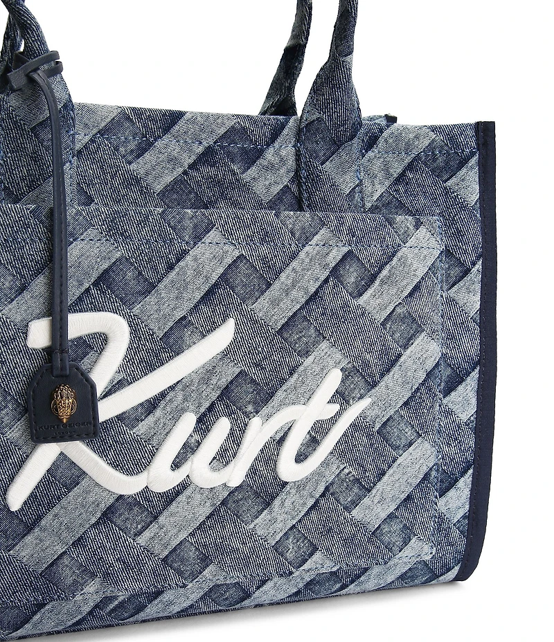 Kurt Geiger London Kurt Denim Tote Bag