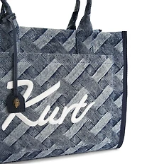 Kurt Geiger London Kurt Denim Tote Bag