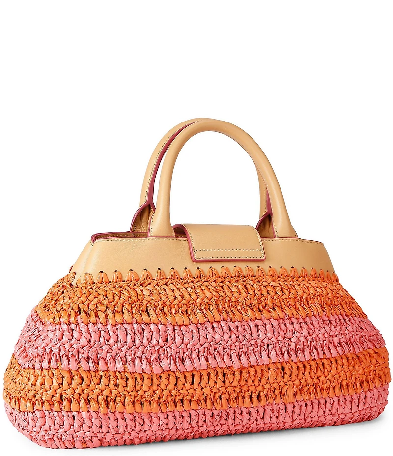 Kurt Geiger London Kurt's Cabana Raffia Chelsea Hobo Handle Bag