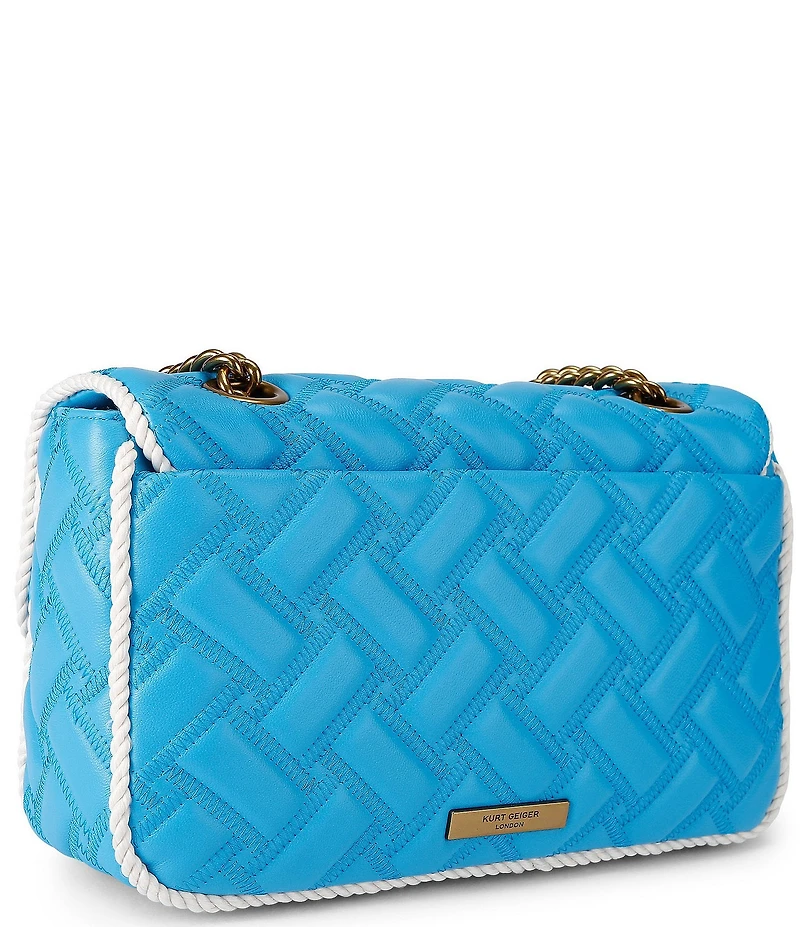 Kurt Geiger London Kurt's Cabana Kensington Flap Kurt Shoulder Bag