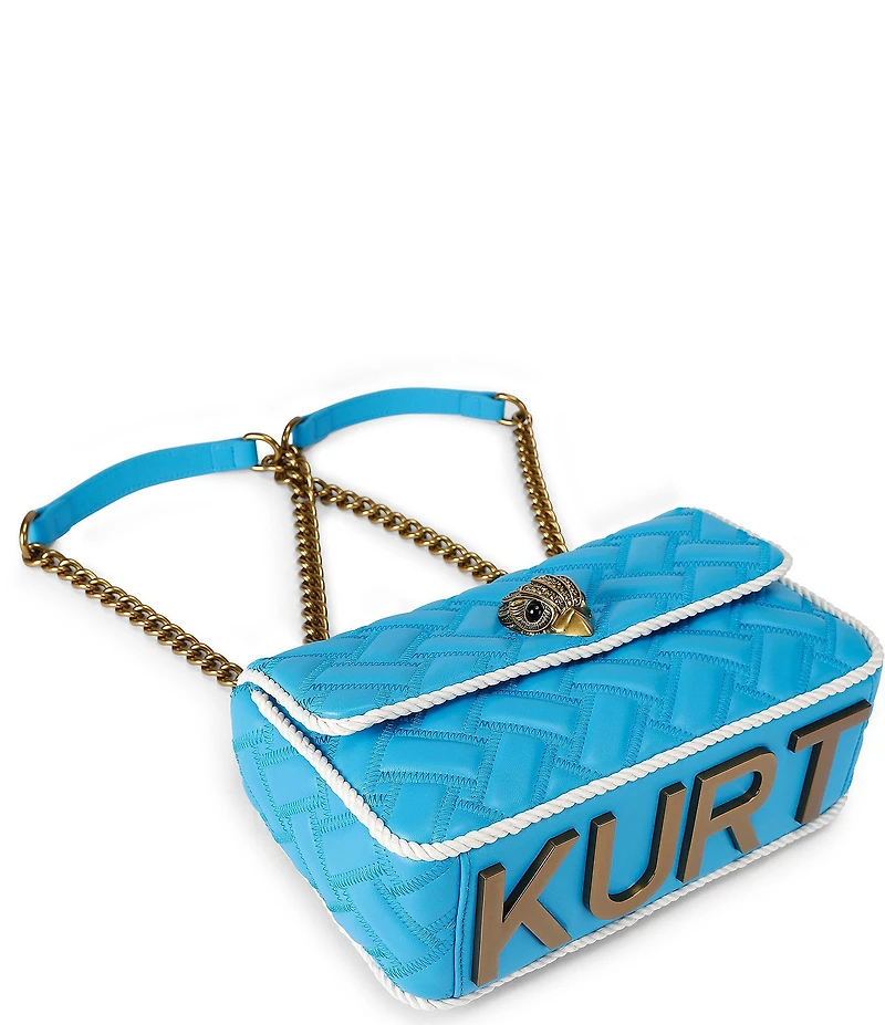 Kurt Geiger London Kurt's Cabana Kensington Flap Kurt Shoulder Bag