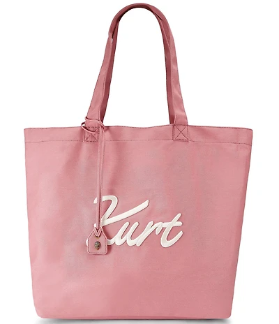 Kurt Geiger London Kurt's Cabana Kurt Canvas Large Shopper Tote Bag