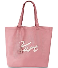 Kurt Geiger London Kurt's Cabana Kurt Canvas Large Shopper Tote Bag