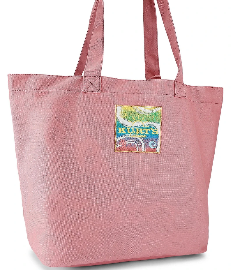 Kurt Geiger London Kurt's Cabana Kurt Canvas Large Shopper Tote Bag