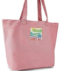 Kurt Geiger London Kurt's Cabana Kurt Canvas Large Shopper Tote Bag