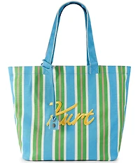 Kurt Geiger London Kurt's Verical Stripe Cabana Kurt Large Shopper Bag