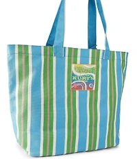 Kurt Geiger London Kurt's Verical Stripe Cabana Kurt Large Shopper Bag