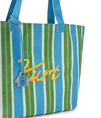 Kurt Geiger London Kurt's Verical Stripe Cabana Kurt Large Shopper Bag