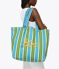 Kurt Geiger London Kurt's Verical Stripe Cabana Kurt Large Shopper Bag