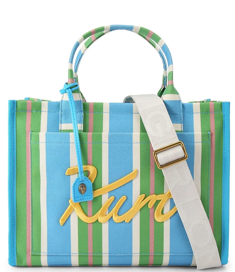 Kurt Geiger London Kurt's Stripe Cabana Kurt Tote Bag