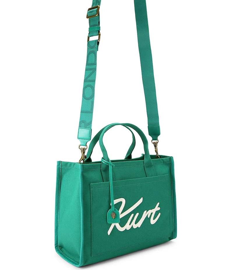 Kurt Geiger London Kurt's Cabana Kurt Canvas Tote Bag