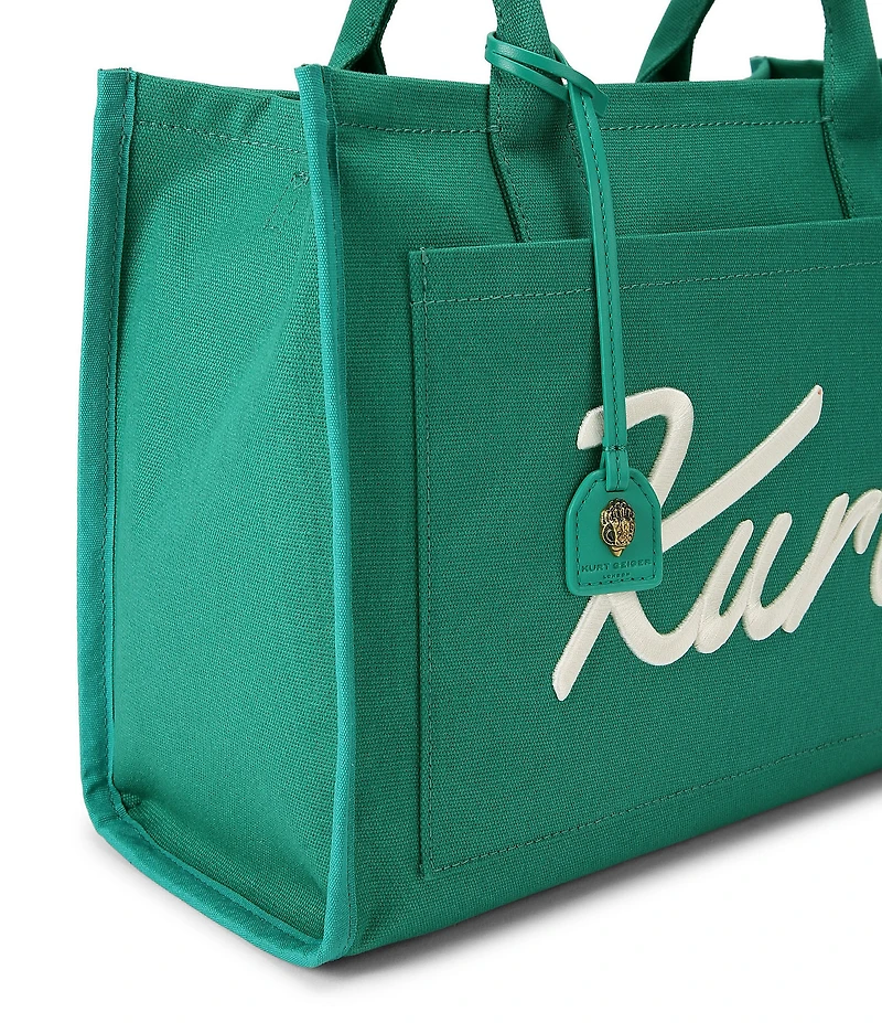 Kurt Geiger London Kurt's Cabana Kurt Canvas Tote Bag