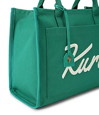 Kurt Geiger London Kurt's Cabana Kurt Canvas Tote Bag