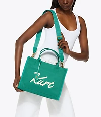 Kurt Geiger London Kurt's Cabana Kurt Canvas Tote Bag