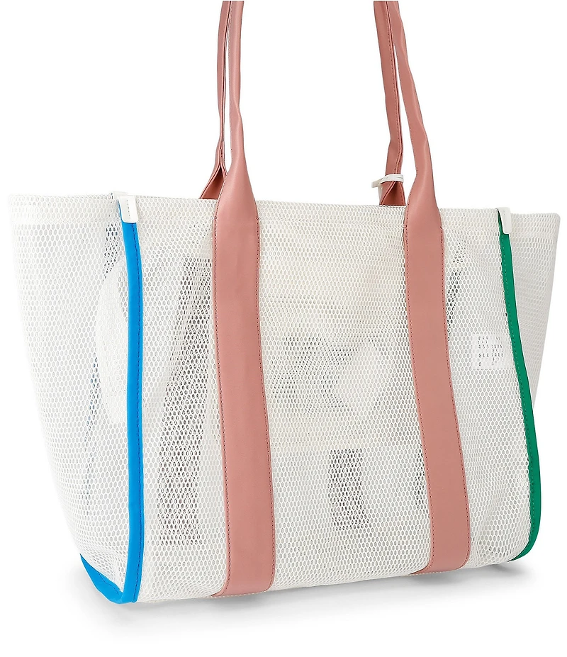 Kurt Geiger London Kurt's Cabana Large Mesh Shopper Tote Bag