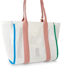 Kurt Geiger London Kurt's Cabana Large Mesh Shopper Tote Bag