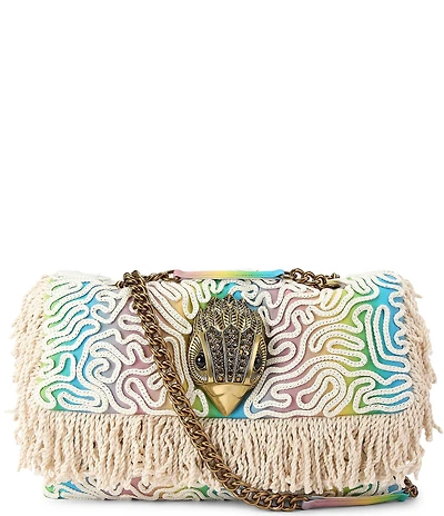 Kurt Geiger London Kurt's Cabana Rainbow Macro Kensington Shoulder Bag