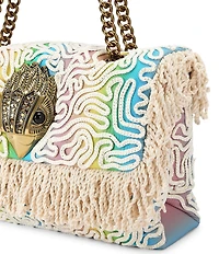 Kurt Geiger London Kurt's Cabana Rainbow Macro Kensington Shoulder Bag