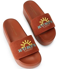 Kurt Geiger London Kurt's Cabana Meena Platform Slide Sandals
