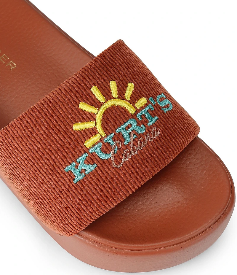 Kurt Geiger London Kurt's Cabana Meena Platform Slide Sandals
