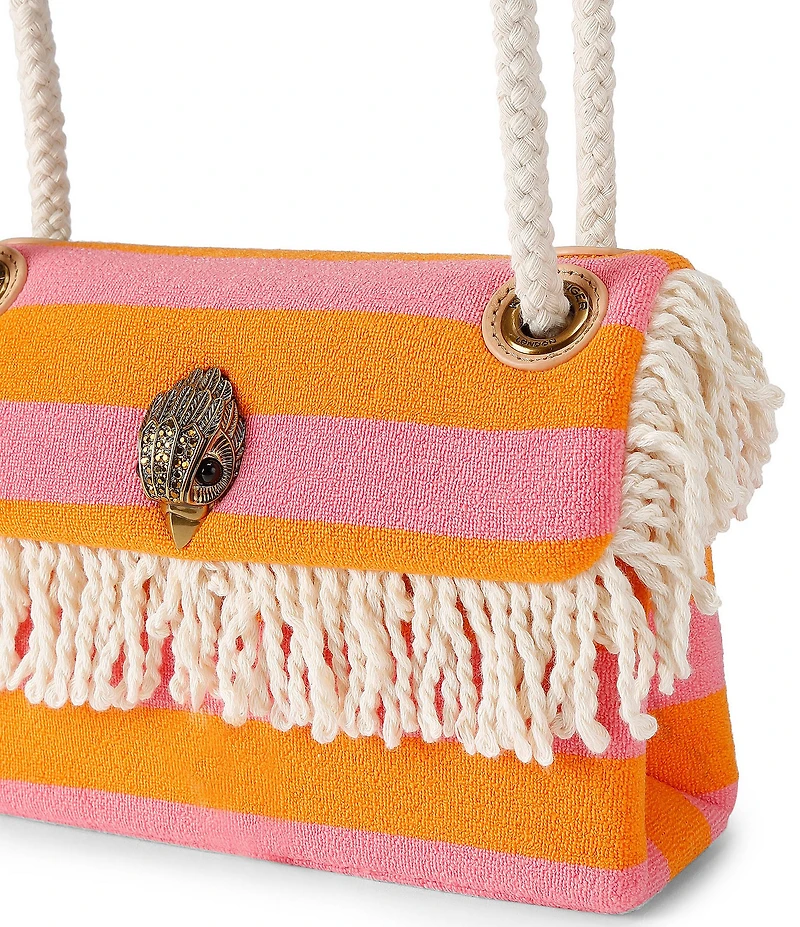 Kurt Geiger London Kurt's Cabana Mini Kensington Fringe Crossbody Bag