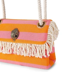 Kurt Geiger London Kurt's Cabana Mini Terry Kensington Fringe Crossbody Bag