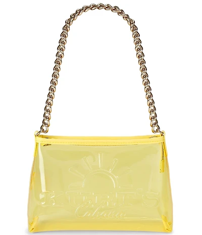 Kurt Geiger London Kurt's Cabana Small Clear Pochette Shoulder Bag