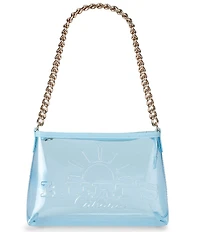 Kurt Geiger London Kurt's Cabana Small Clear Pochette Shoulder Bag