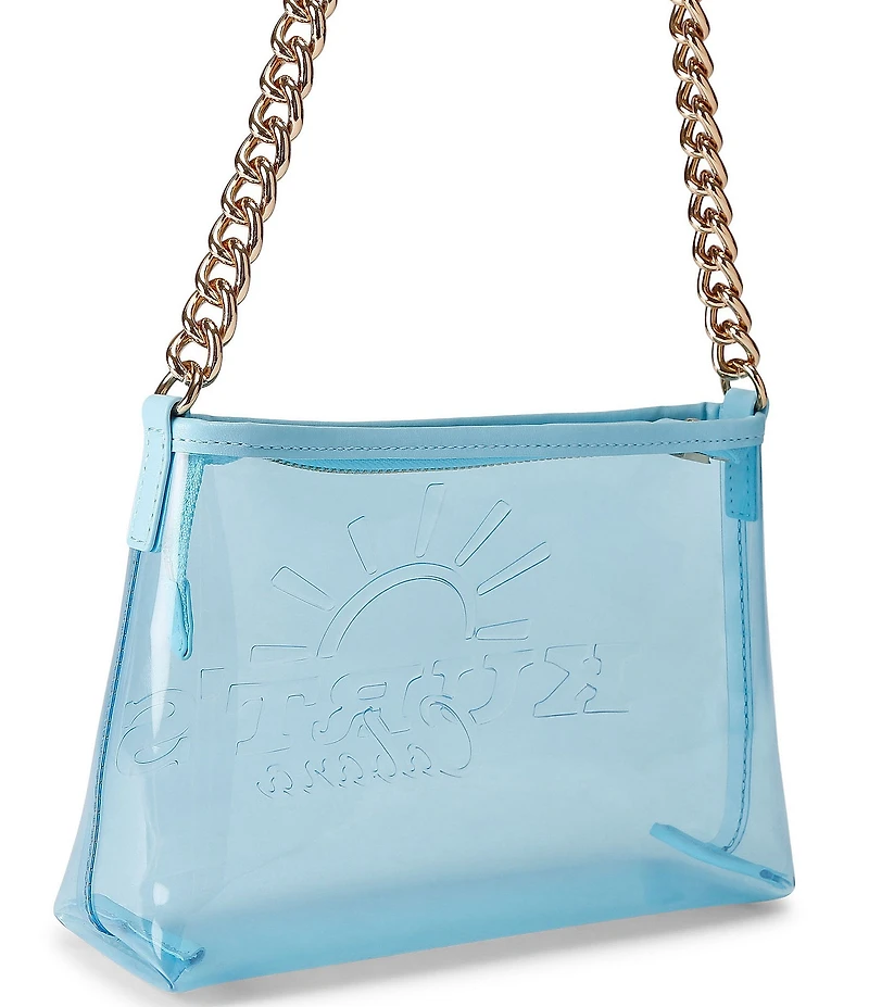 Kurt Geiger London Kurt's Cabana Small Clear Pochette Shoulder Bag