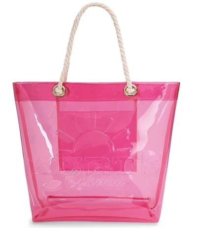 Kurt Geiger London Kurt's Cabana Vinyl Large Tote Bag