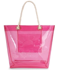 Kurt Geiger London Kurt's Cabana Vinyl Large Tote Bag