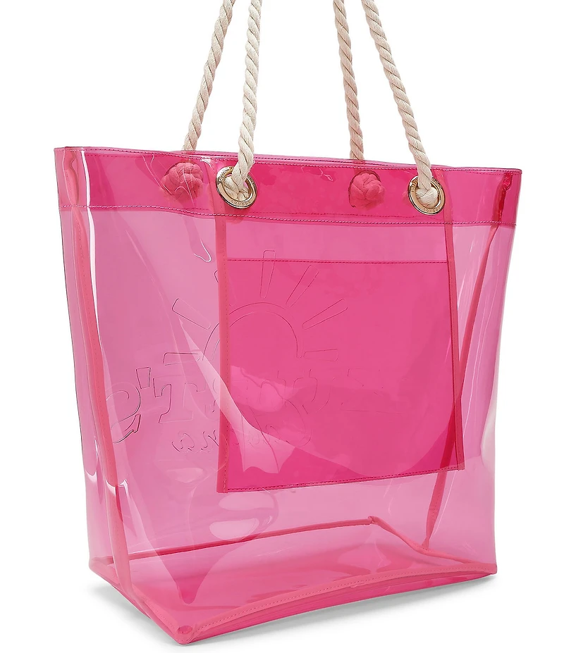 Kurt Geiger London Kurt's Cabana Vinyl Large Tote Bag