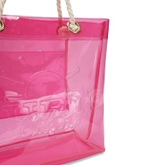 Kurt Geiger London Kurt's Cabana Vinyl Large Tote Bag