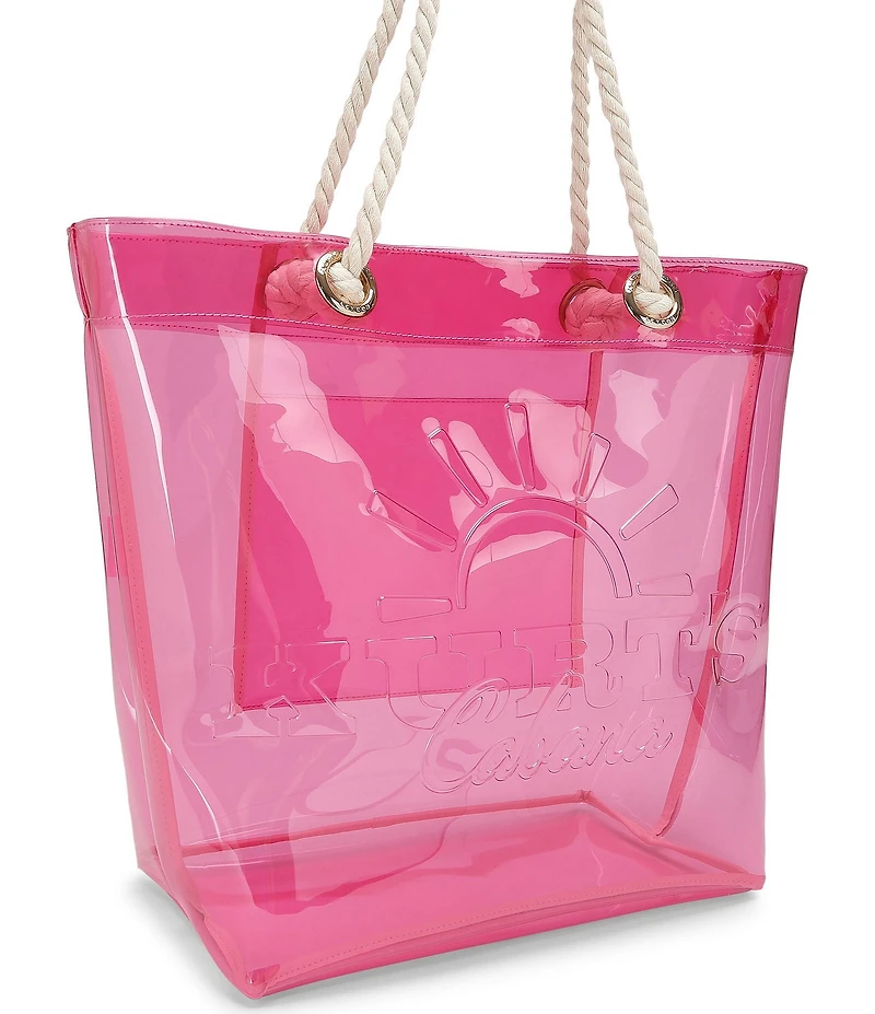 Kurt Geiger London Kurt's Cabana Vinyl Large Tote Bag