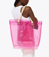 Kurt Geiger London Kurt's Cabana Vinyl Large Tote Bag