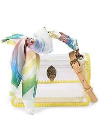 Kurt Geiger London Kurt's Cabana Vinyl Mini Kensington Crossbody Bag