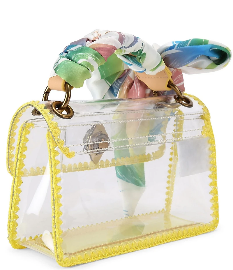 Kurt Geiger London Kurt's Cabana Vinyl Mini Kensington Crossbody Bag