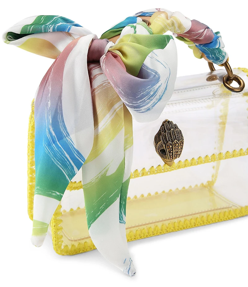 Kurt Geiger London Kurt's Cabana Vinyl Mini Kensington Crossbody Bag