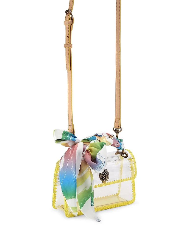 Kurt Geiger London Kurt's Cabana Vinyl Mini Kensington Crossbody Bag
