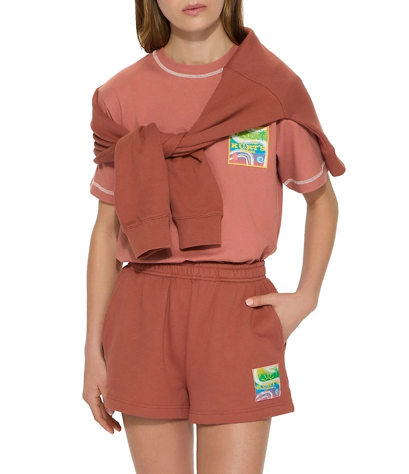 Kurt Geiger London Kurt's Cabana Neck Short Sleeve Tee