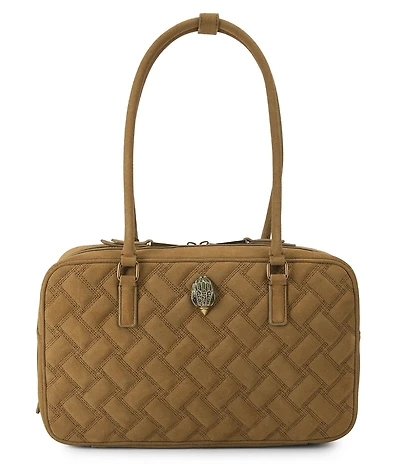 Kurt Geiger London Large Kensington Duffle Suede Shoulder Bag