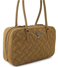 Kurt Geiger London Large Kensington Duffle Suede Shoulder Bag